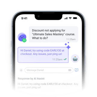 Respond io mobil demo