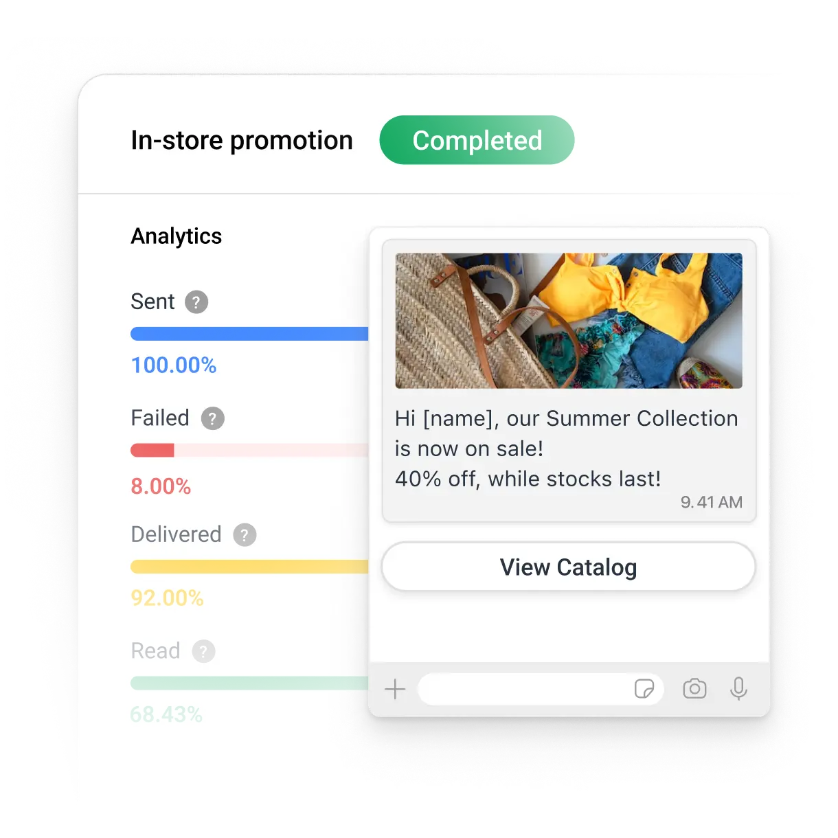 Promotions Respond IO demo
